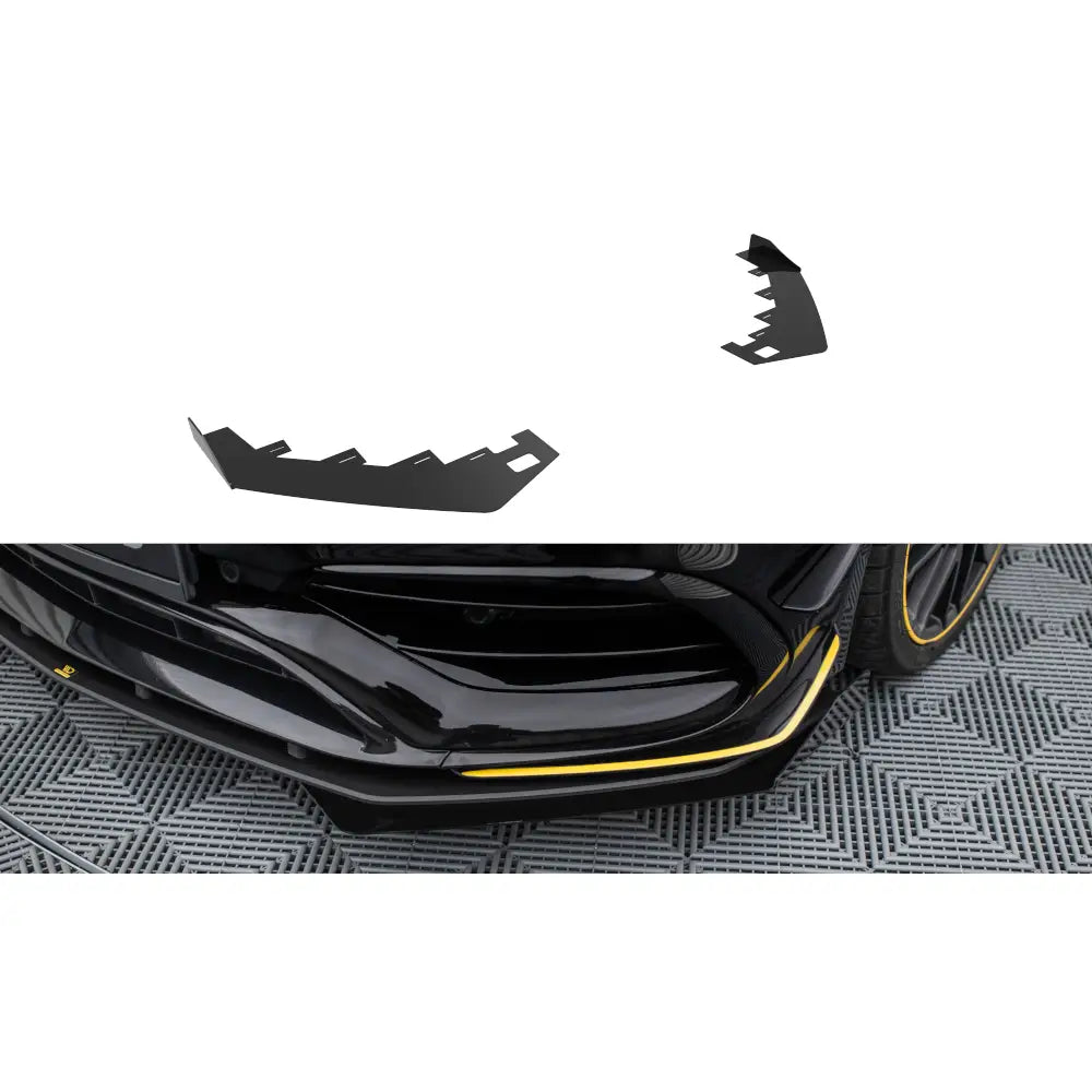 Front Flaps Mercedes-amg Cla 45 Aero C117 Facelift