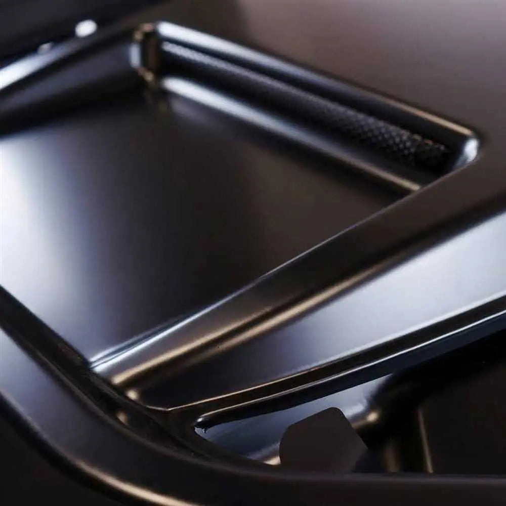 Front Stålmasket Mattsvart Foran Ofd Bicaz - Jeep Wrangler Jl 4 d 18-