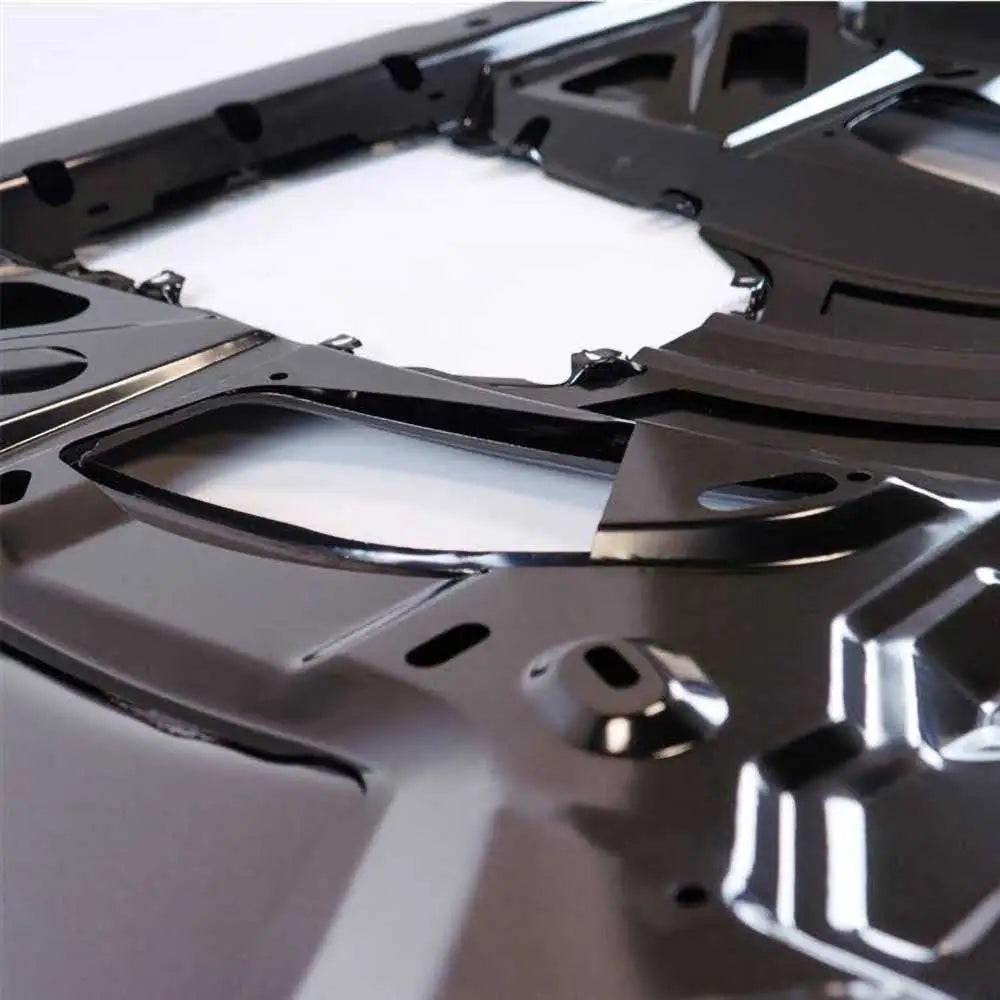 Front Stålmasket Mattsvart Foran Ofd Bicaz - Jeep Wrangler Jl 4 d 18-