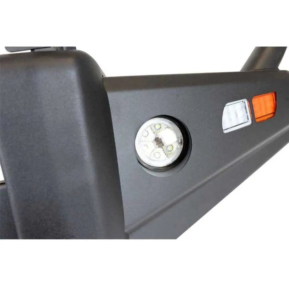 Front Steel Bumper With Winch Plate And Bullbar Ofd - Suzuki Jimny 18-