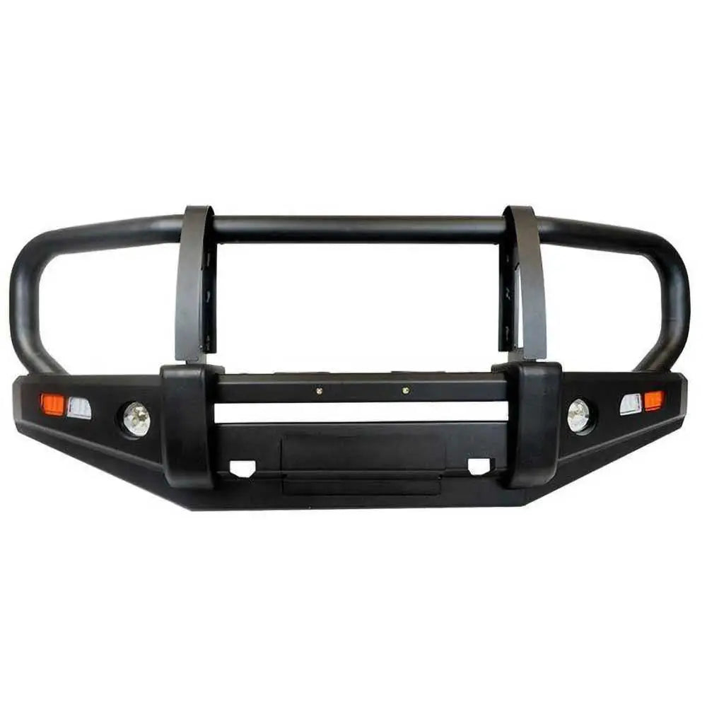 Front Steel Bumper With Winch Plate And Bullbar Ofd - Suzuki Jimny 18-