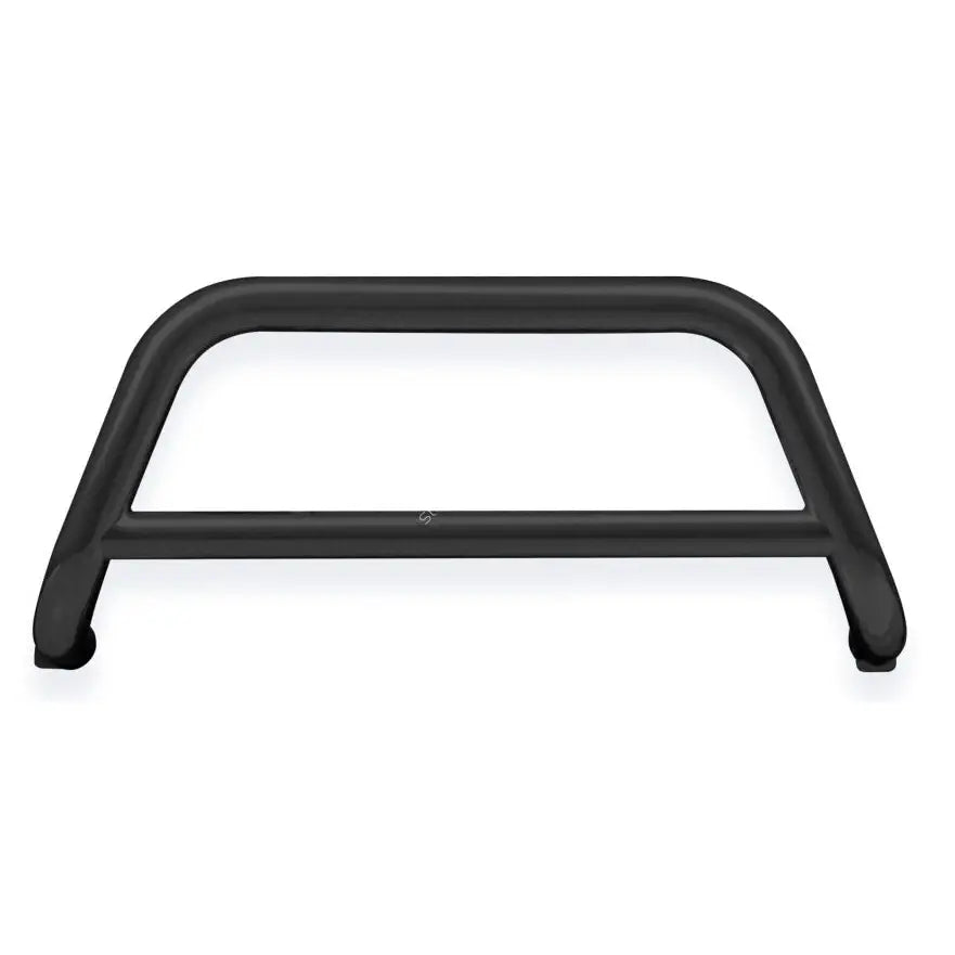 Lyktebøyle til Chevrolet Captiva 12-15 EC godkjent grill, sort metall sett rett forfra mot hvit bakgrunn.