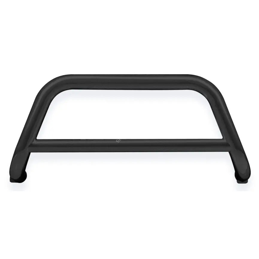 Kufanger til Ford Kuga 08-12 EC godkjent med tverrør, sort metall, sett rett forfra.