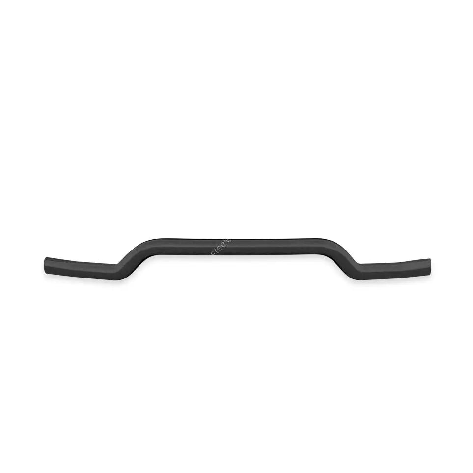 Kufanger til Ford Kuga 12-17 EC godkjent, sort metallrør sett forfra mot hvit bakgrunn.