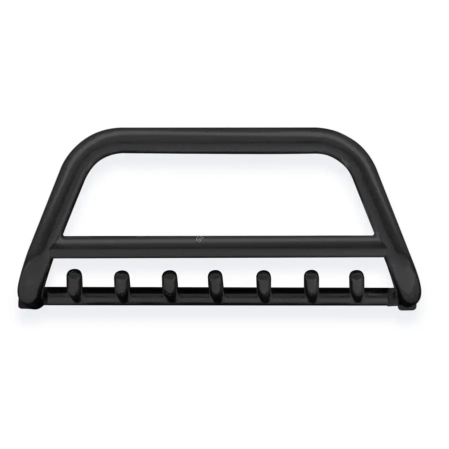 Kufanger til Ford Kuga 12-17, sort metallramme sett forfra med seks kroker og avrundet topp.