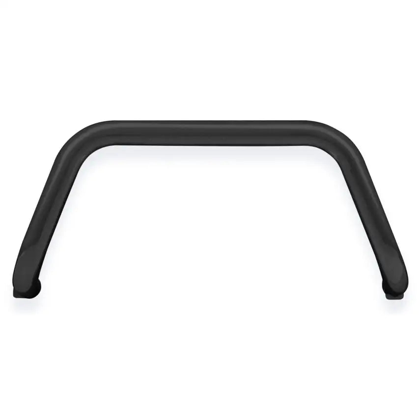 Kufanger til Ford Ranger 07-12 EC godkjent i sort stål, sett forfra mot hvit bakgrunn.