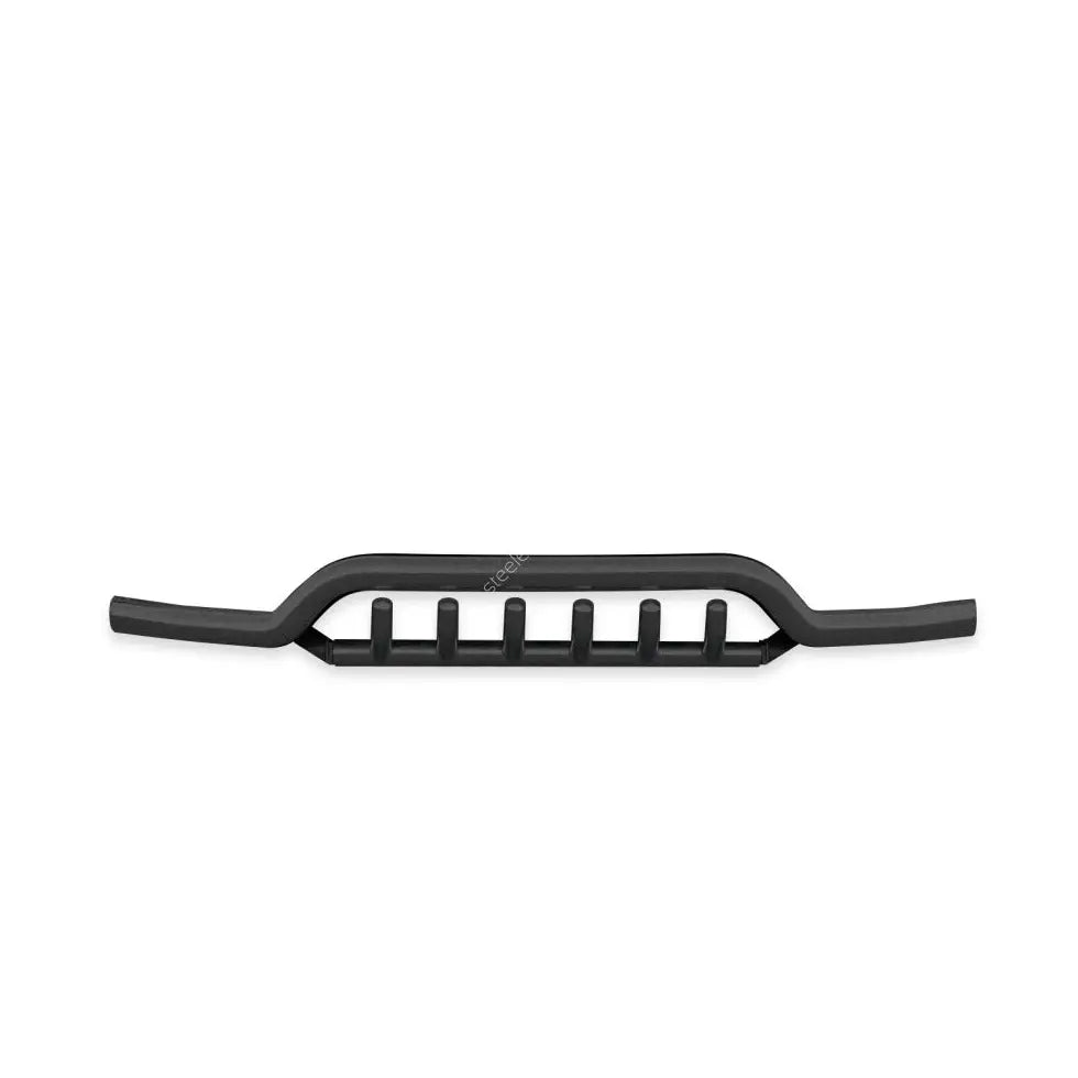 Kufanger til Ford Transit Custom 12-18, svart metall med seks vertikale pigger sett ovenfra.