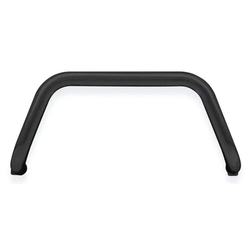 Kufanger Nissan Navara 10-15 EC godkjent sett ovenfra med sort metall og avrundede hjørner.