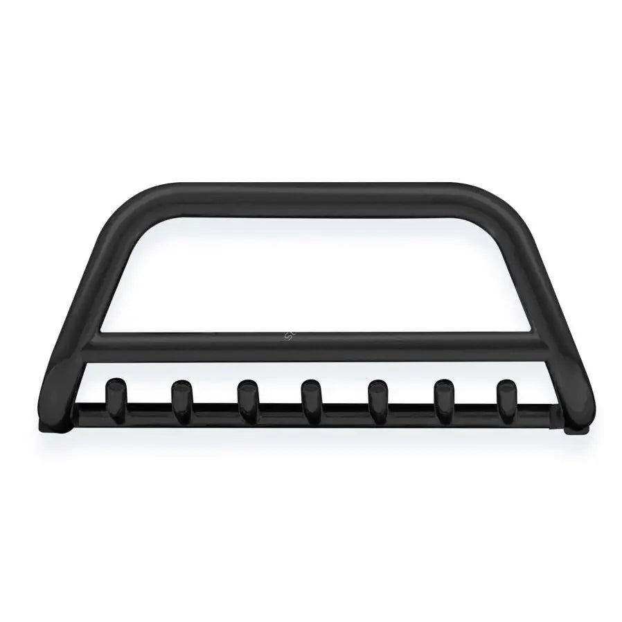 Kufanger til Nissan Navara 10-15 EC, sort metallramme med seks kroker, sett rett forfra.