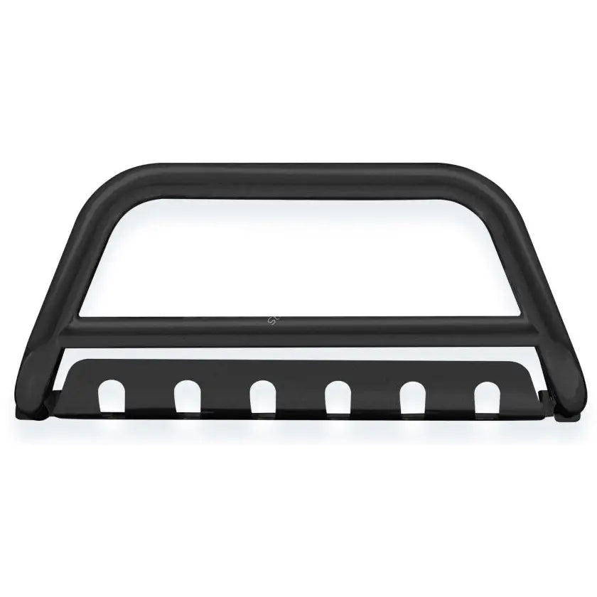 Kufanger til Suzuki SX4 13-16 i sort metall med seks åpninger og avrundede kanter, sett forfra.