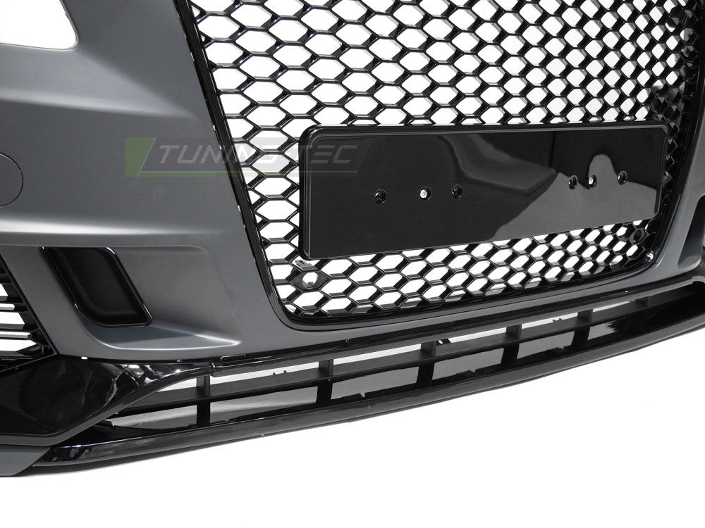 Frontfanger Audi A4 B8 S-Line-stil med parkeringssensor-utsparing