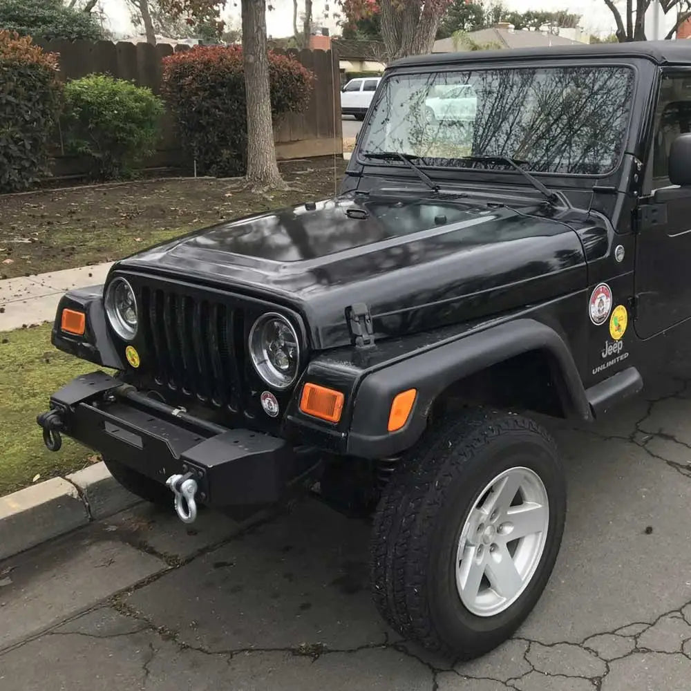 Frontfanger med Vinsjplate Rough Country - Jeep Wrangler Yj 87-95