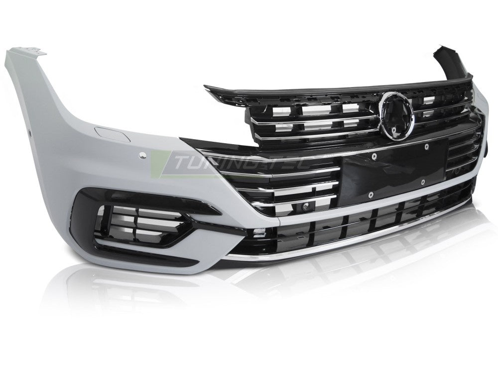 Sport frontfanger for Volkswagen Arteon sett fra skrå vinkel med synlig grilløpning