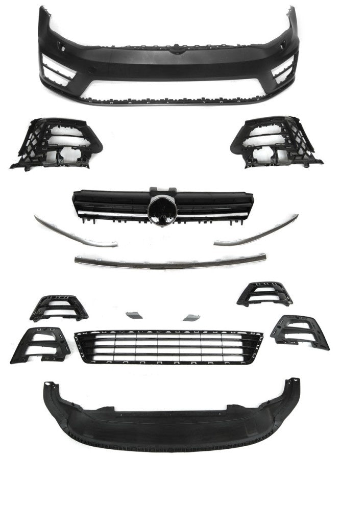 Volkswagen Golf 7 frontfanger ZPVW28 sport-design sidevinkel
