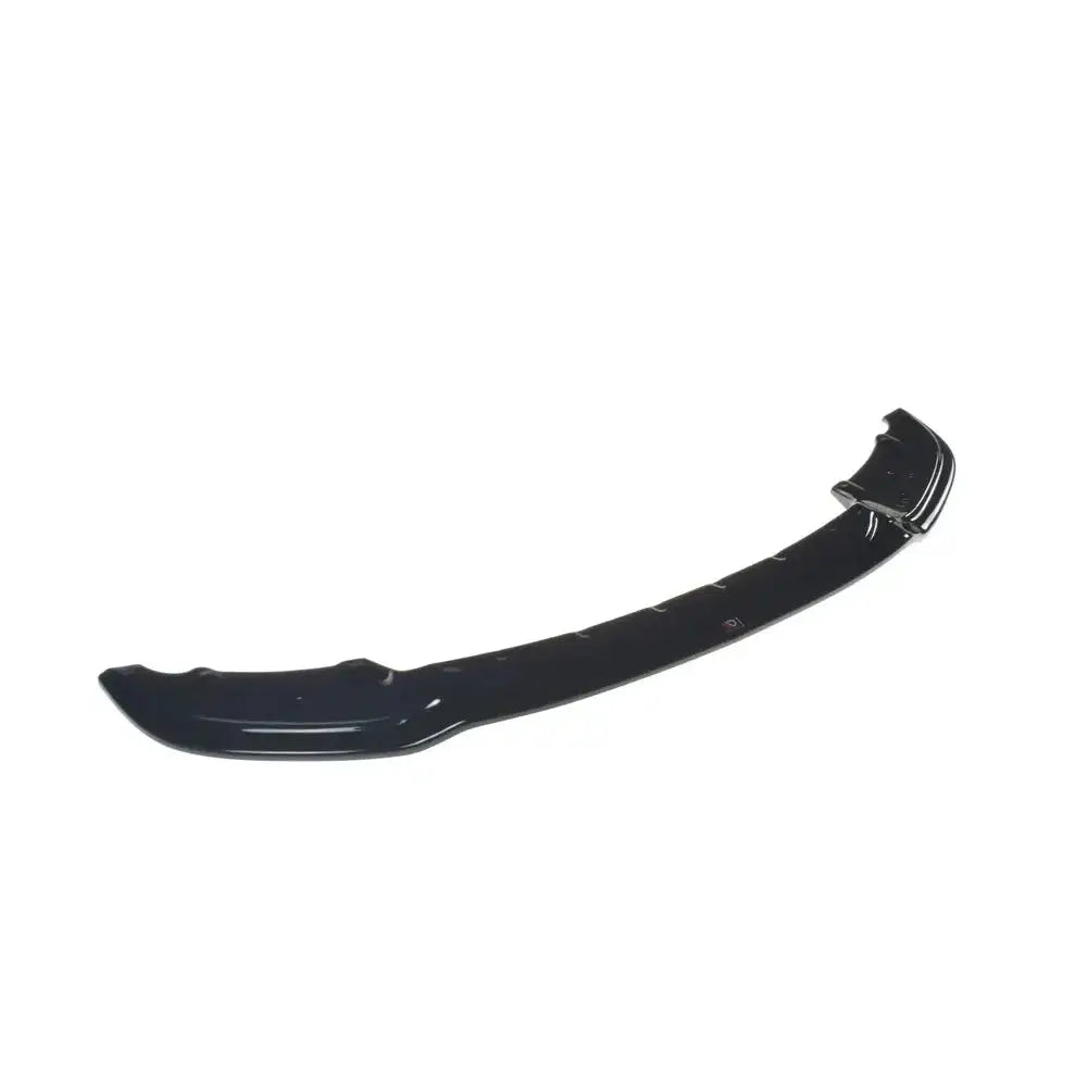 Frontleppe til BMW X3 F25 M-Pack Facelift i sort plast, buet design sett fra skrå vinkel.