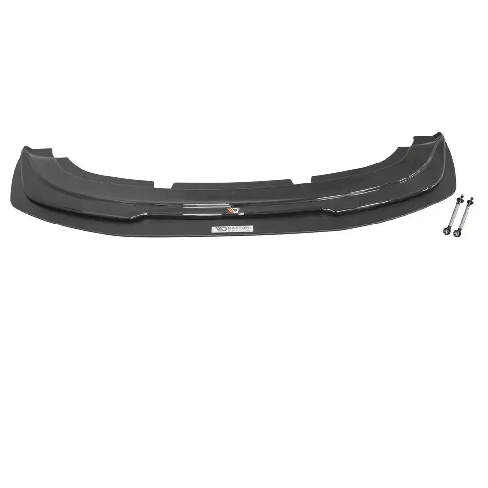 Front splitter for Hybrid Audi S3 8L sett ovenfra med to monteringsstenger og diskret logo foran.