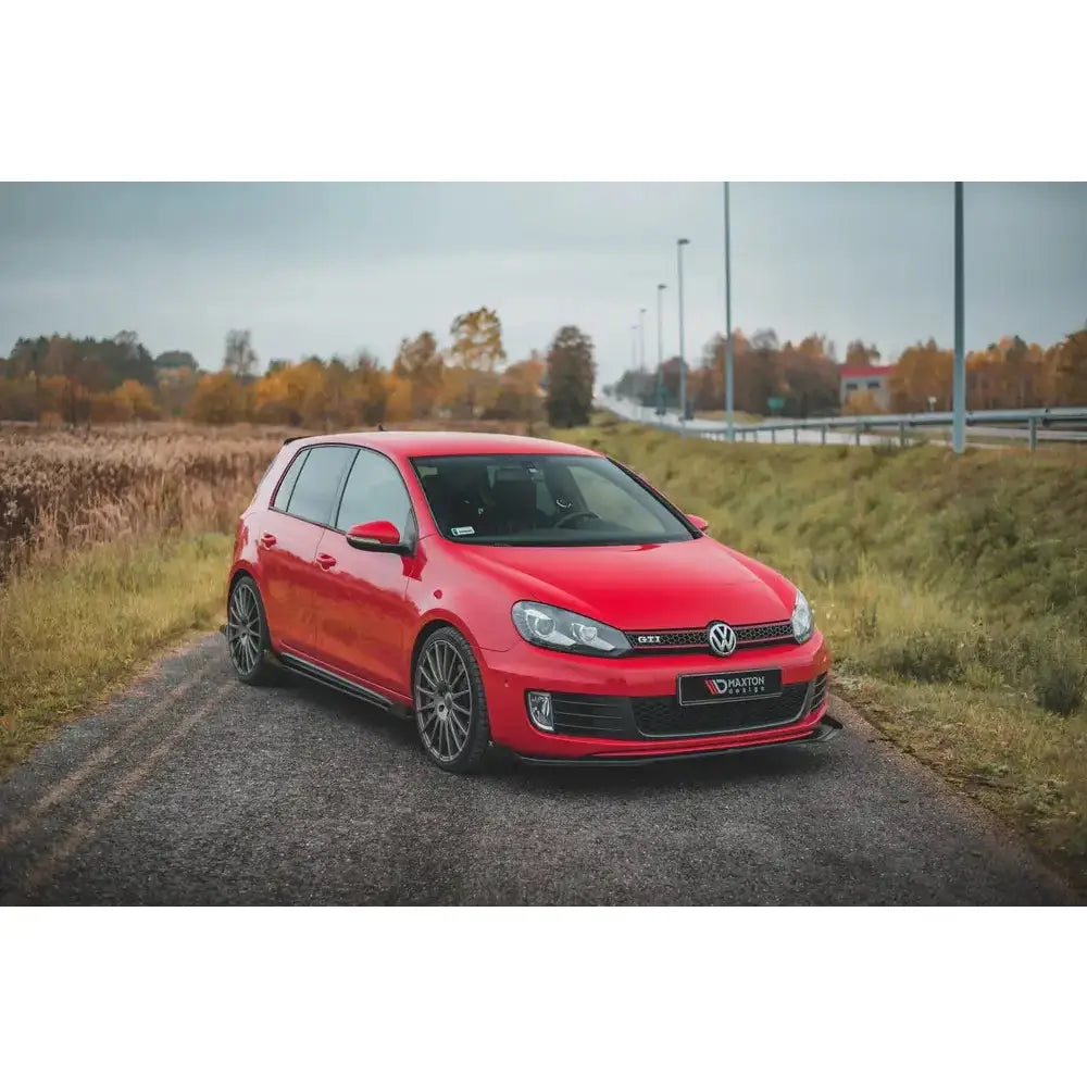 Frontleppe Racing V.3 + Flaps Volkswagen Golf Gti Mk6 08-12