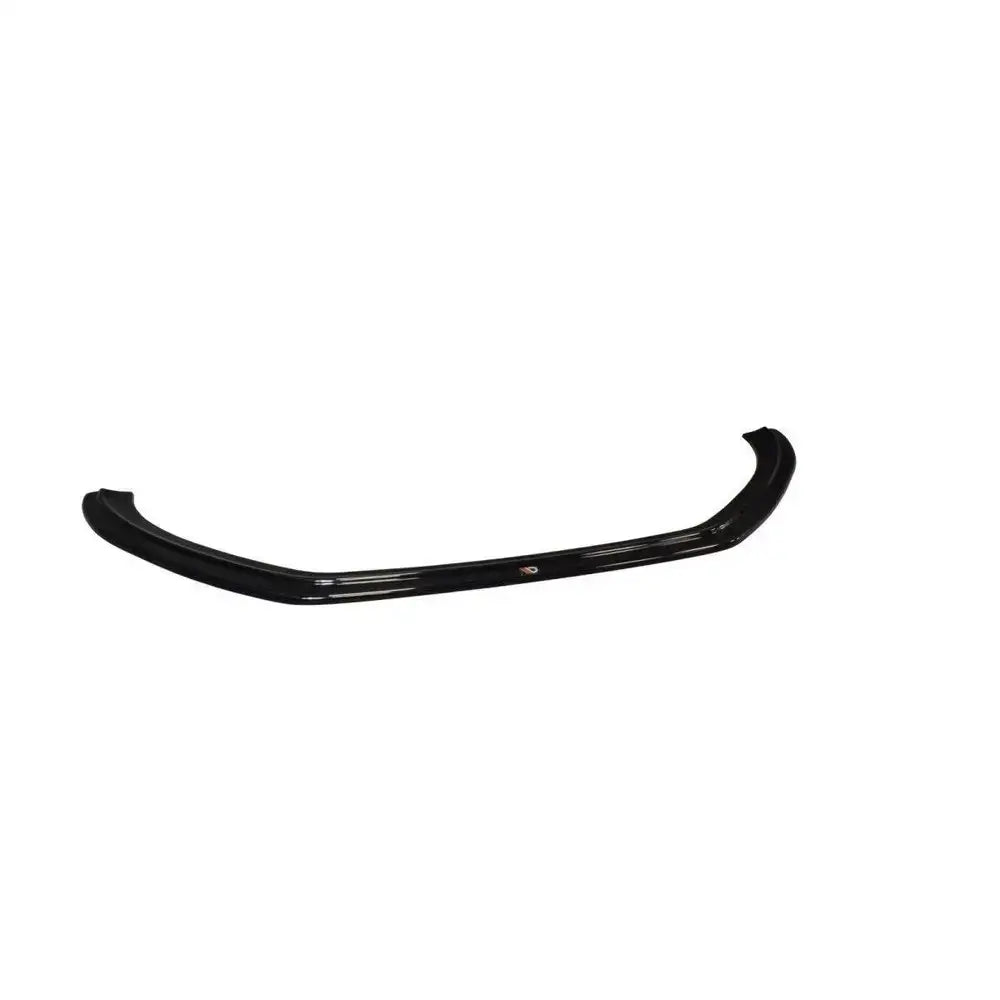 Front splitter til Renault Talisman V.1, sort og blank, avbildet fra skrå vinkel mot hvit bakgrunn.