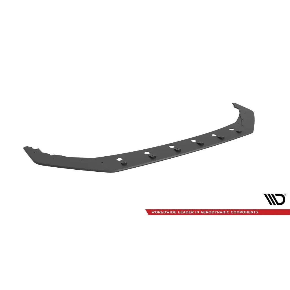 Frontspoiler Honda Civic Type-R Mk 11 Street Pro sett skrått ovenfra med synlige festepunkter.