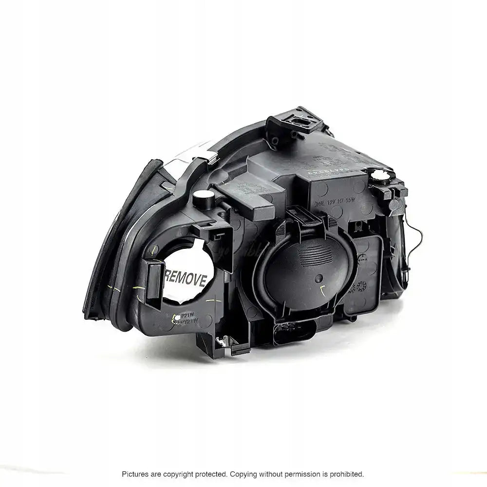 Frontlykt Audi A4 (b7) 04-08 H7 P21w W5w Høyre