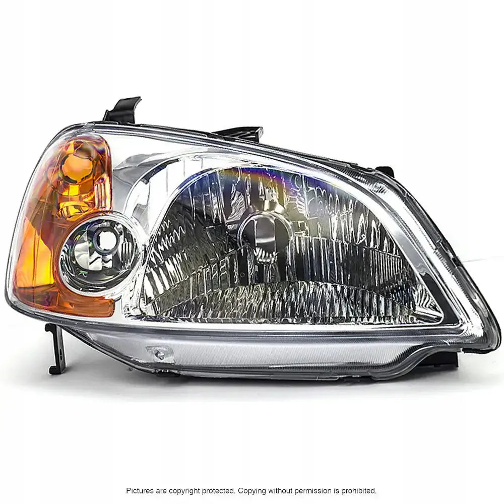 Frontlykt Honda Civic 7 01-03 H4 Høyre