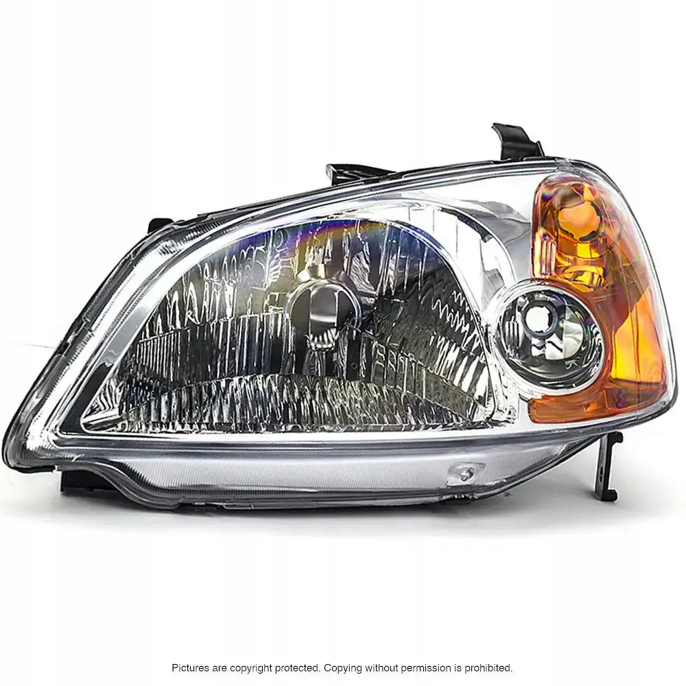 Frontlykt Honda Civic 7 01-03 H4 Venstre