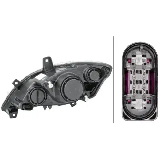 Frontlykt Høyre 3*h7/py21w/w21 Hella - Mercedes Vito/viano (w639)