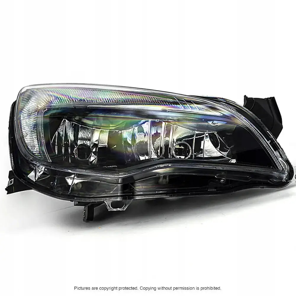 Frontlykt Opel Astra j 09- H7 / H7 Black Høyre