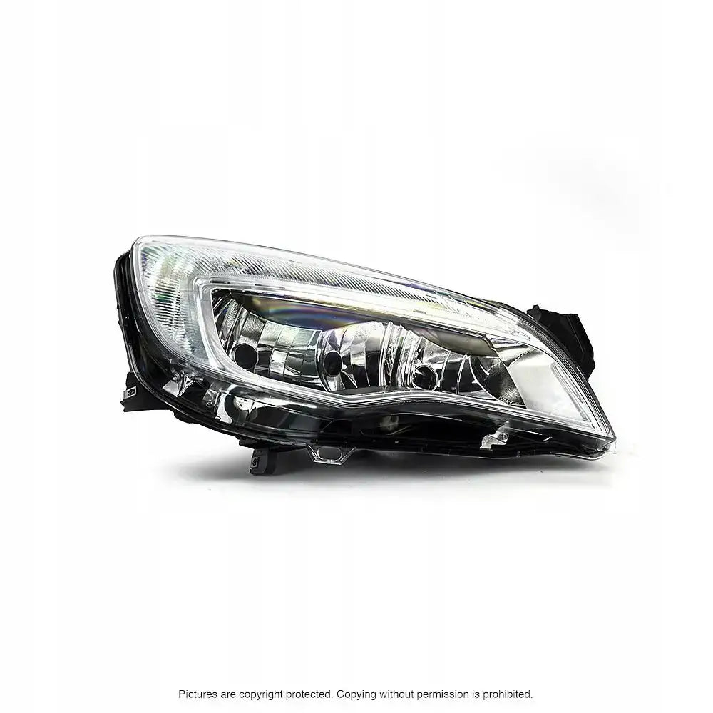 Frontlykt Opel Astra j 09- H7 / H7 Chrome Venstre