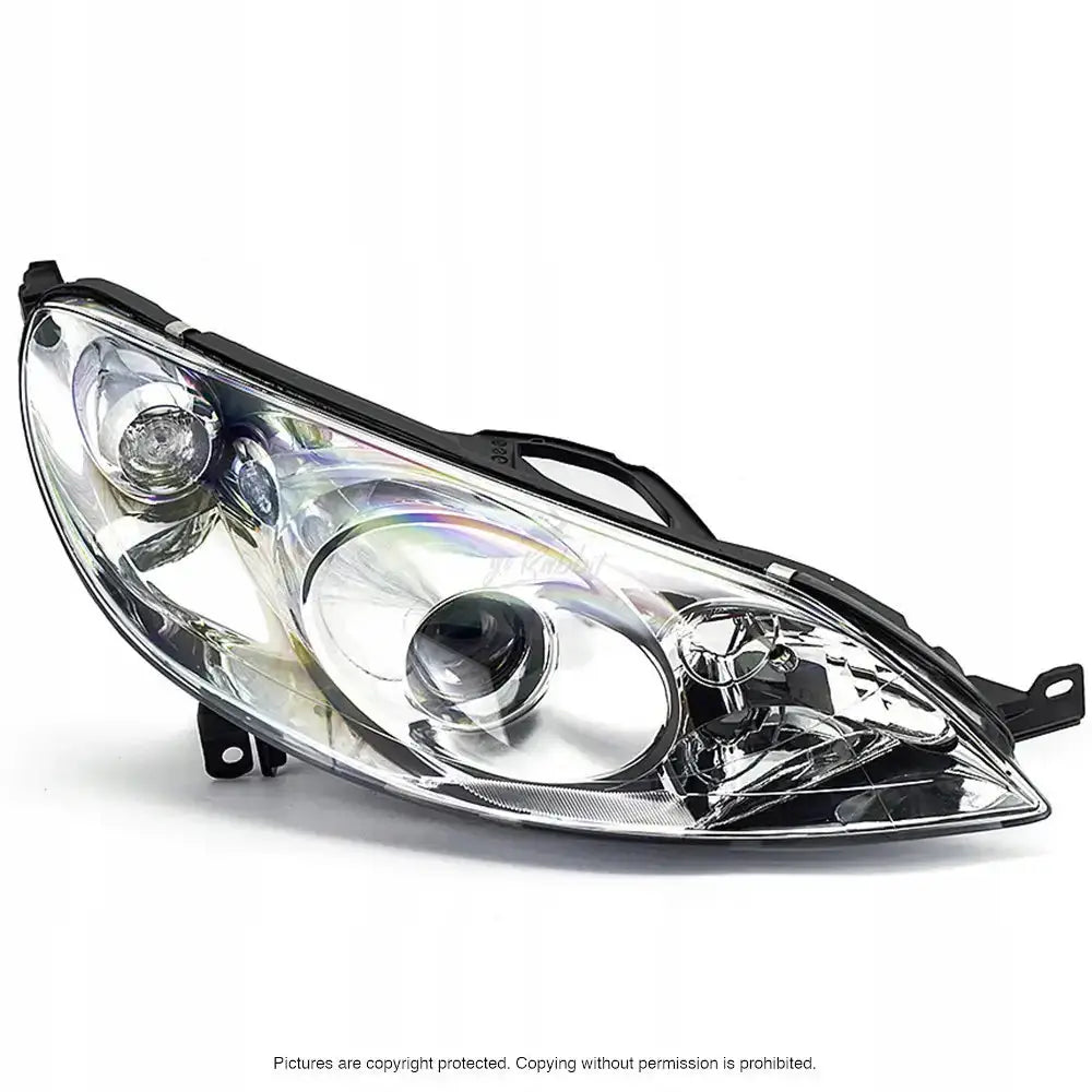 Frontlykt Peugeot 407 04-10 H1 / H7 Høyre