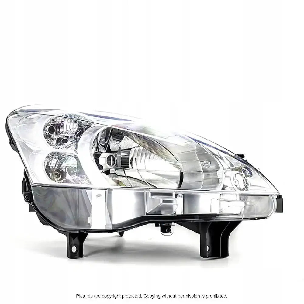 Frontlykt Peugeot Partner 08-12 H4 Høyre