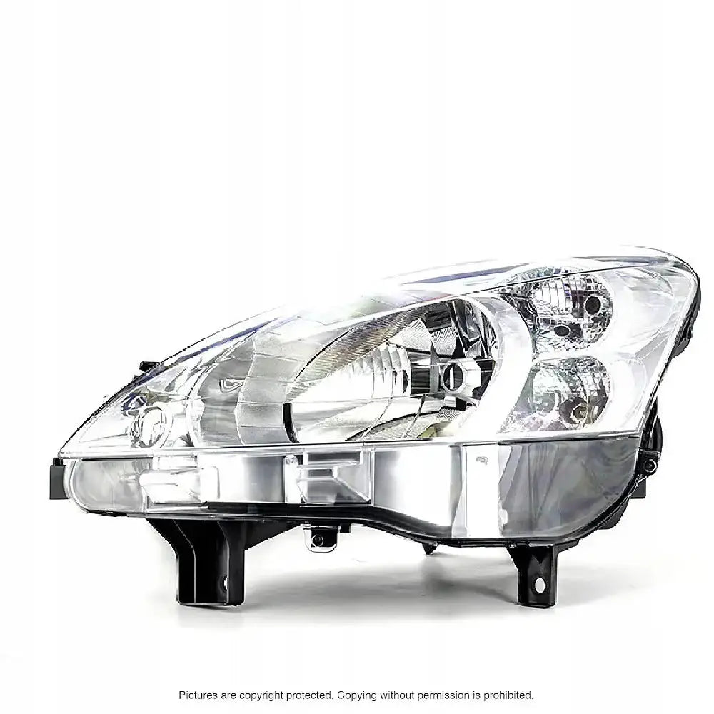Frontlykt Peugeot Partner 08-12 H4 Venstre