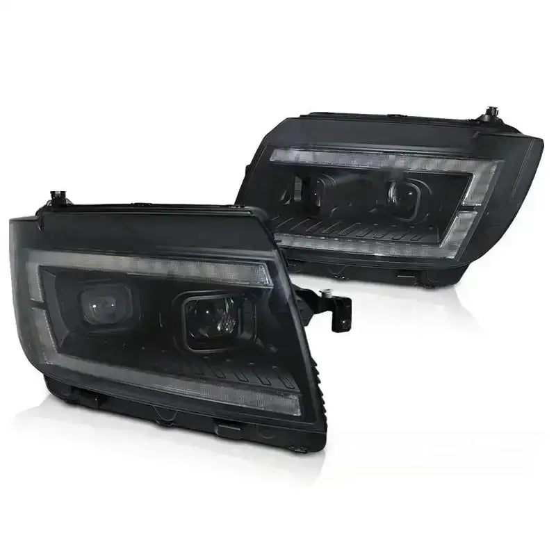 Frontlykter Black Drl Seq - Volkswagen Crafter Ii 17-