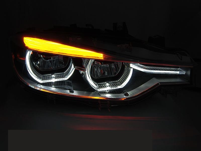 Full LED frontlykter BMW F30 F31 LPBMO5 sett fra venstre side