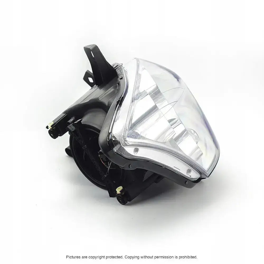 Headlights sett for Mercedes Viano W639, skrå sidevisning med klart deksel og synlige reflektorer.