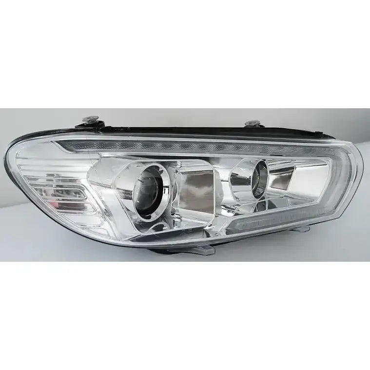 Frontlykter Tube Seq Led Chrome - Volkswagen Scirocco 14-17