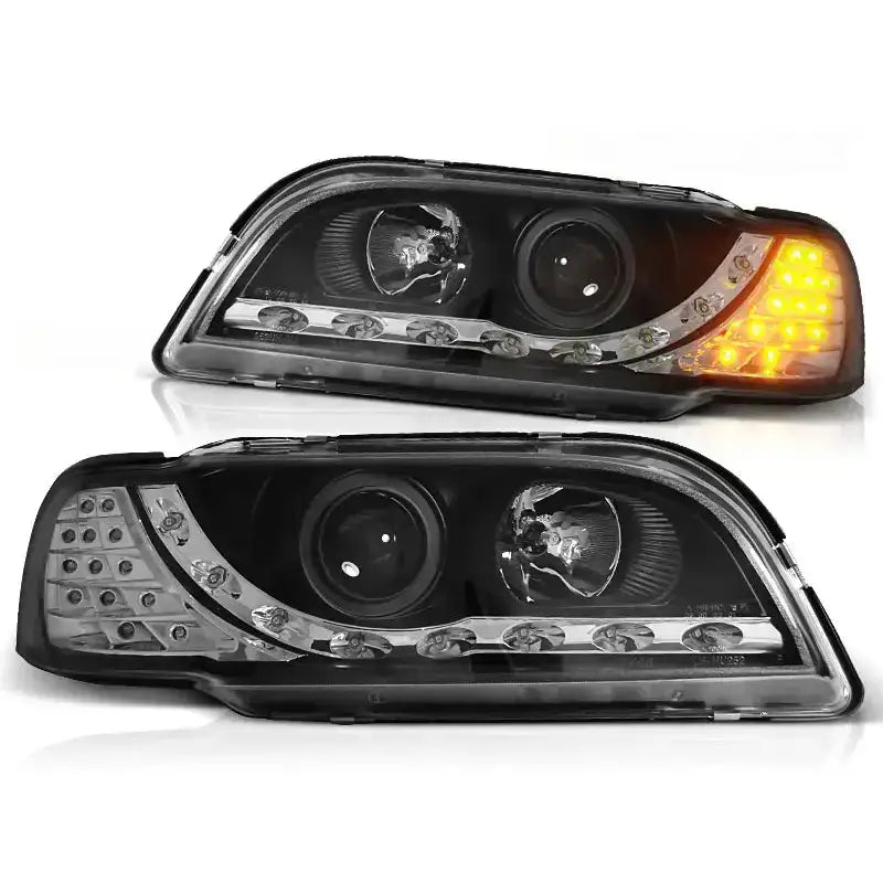 Frontlykter Volvo S40/v40 02.96-04.00 Daylight Black