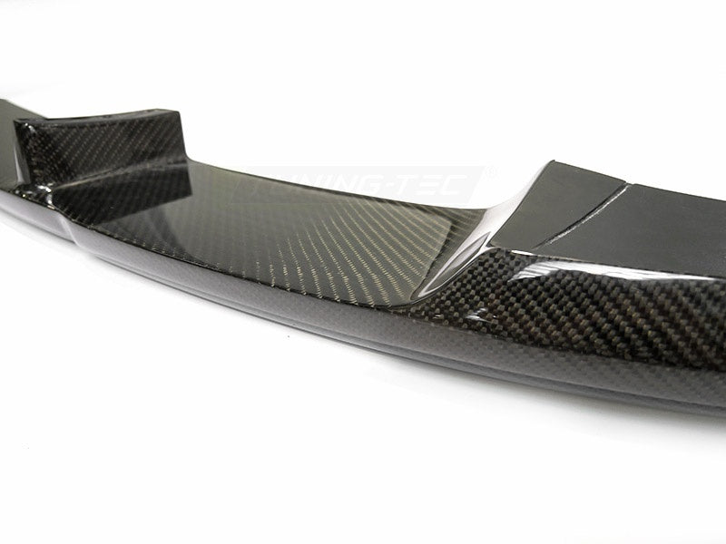 BMW 5-Serie F10 2011–2013 med karbon frontspoiler sett fra siden