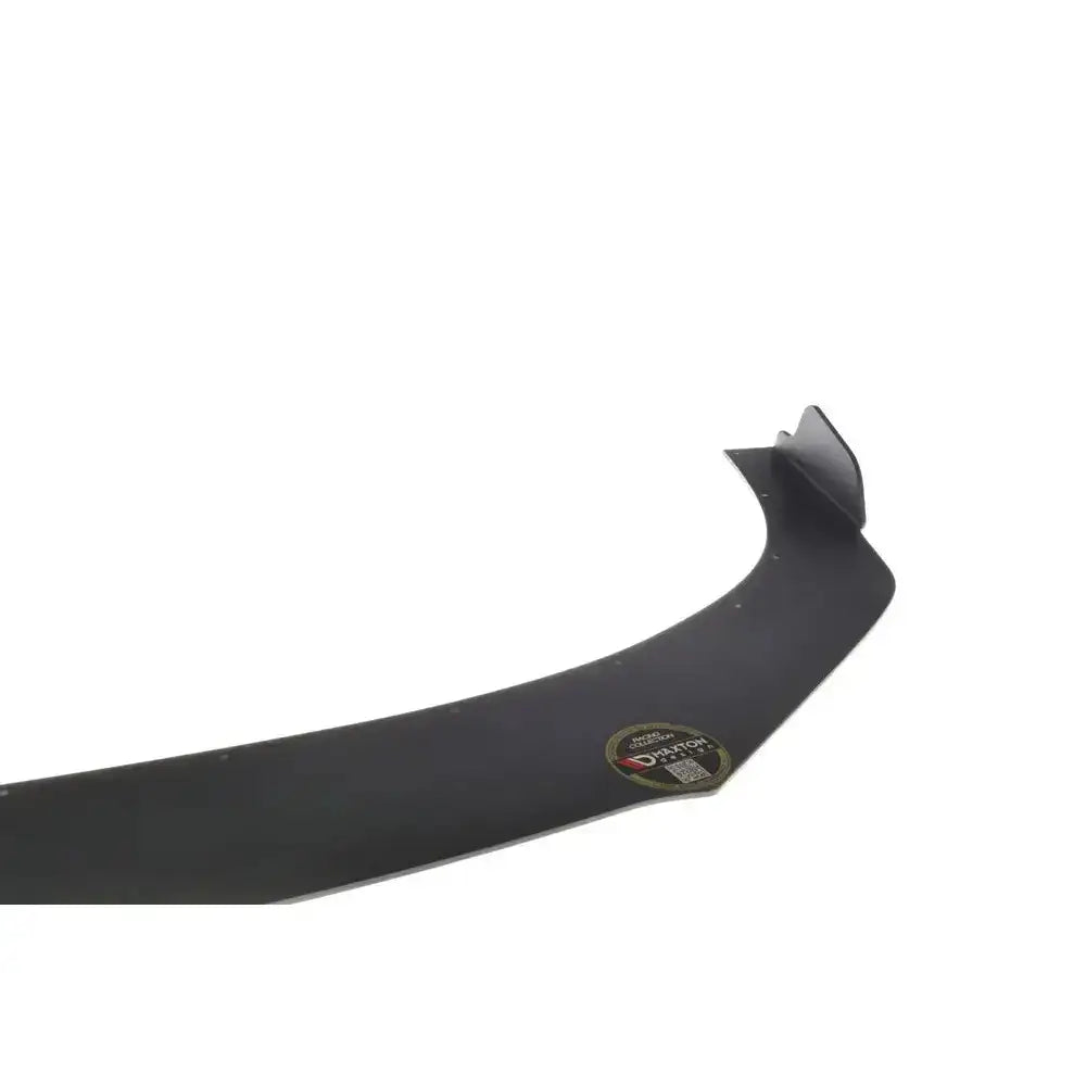 Frontleppe til Hyundai I30 Mk3 N Racing, sort plast med logoetikett, sett skrått ovenfra på hvit bakgrunn.