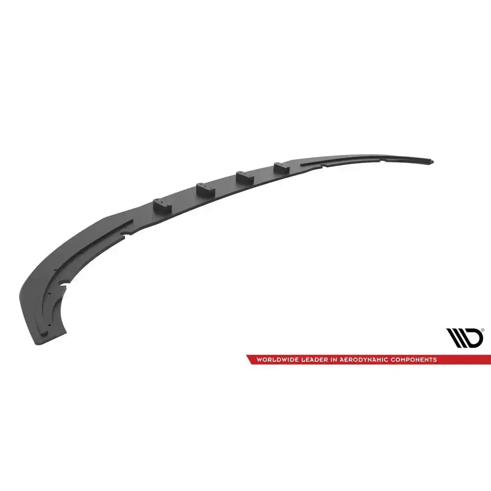 Frontspoiler Dodge Charger RT Mk7 Facelift 14- Street Pro sett skrått ovenfra med festepunkter og logo.