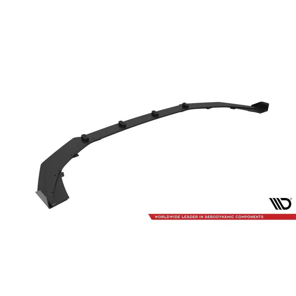 Frontleppe Street Pro V.1 med flaps for Audi RS3 Sportback 8Y, vist fra skrå sidevinkel.