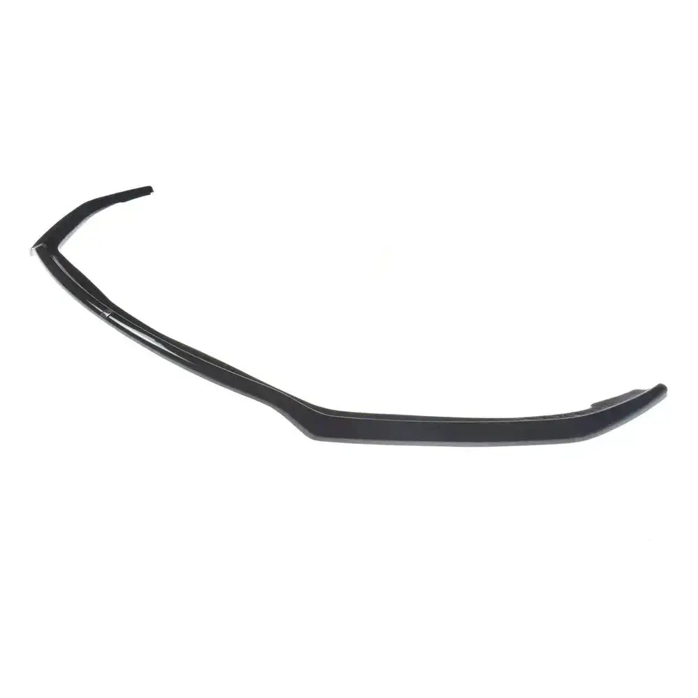 Frontspoiler Peugeot 508 Mk2 V.1 i sort plast, skrå vinkel med glatt overflate og diskret kantdetalj.