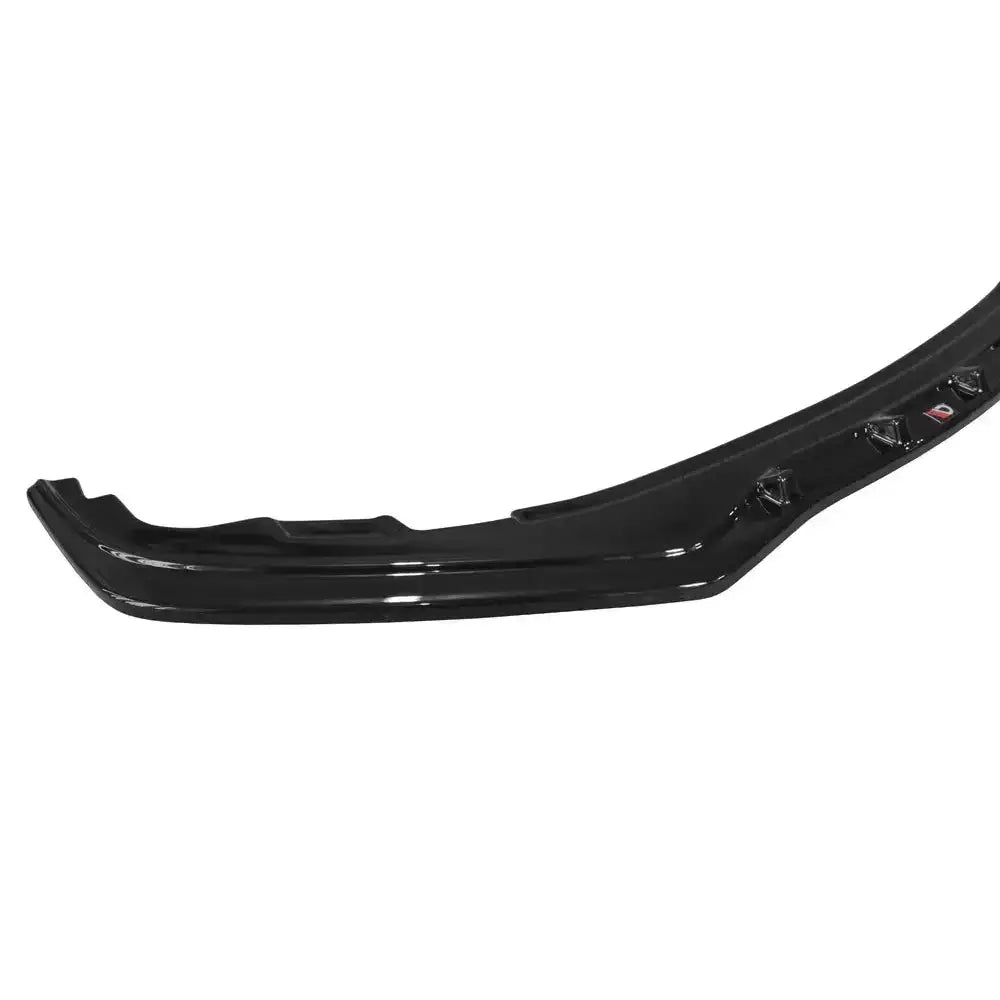 Frontspoiler Toyota GT86 Facelift ABS V.3 sett fra siden med bolthull og markante kanter mot hvit bakgrunn.