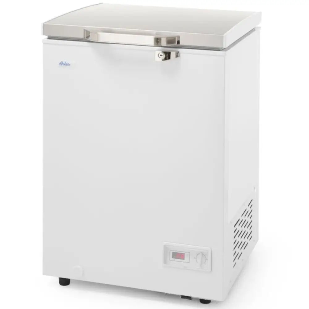 Frysekasse med Klafflokk Energieffektiv 105 w 93 l - Hendi 235904