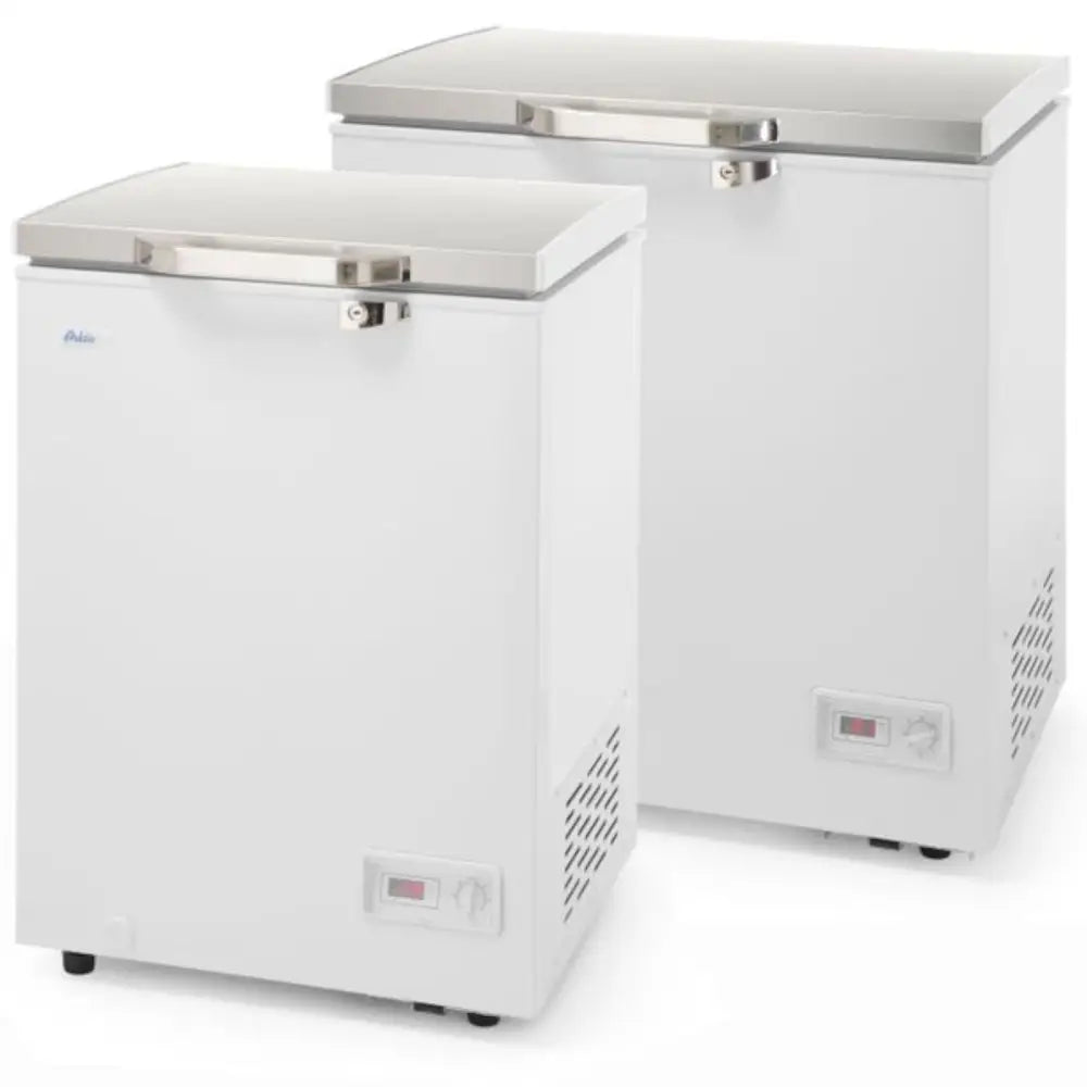 Frysekasse med Klafflokk Energieffektiv 105 w 93 l - Hendi 235904