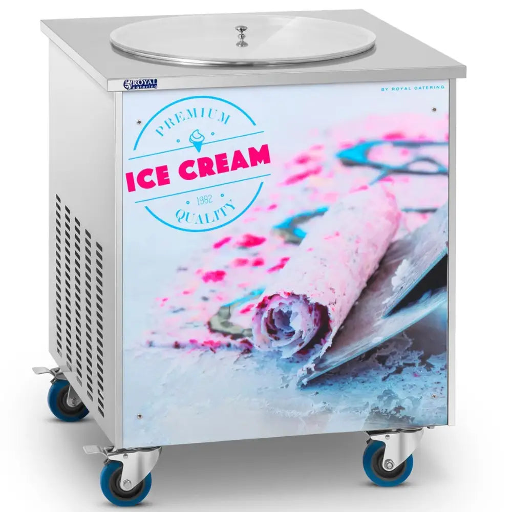 Frysemaskin for Thailandsk Iskjerm på Hjul ø50 Cm 230v 880w