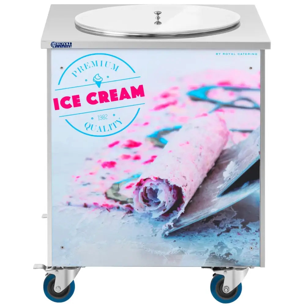 Frysemaskin for Thailandsk Iskjerm på Hjul ø50 Cm 230v 880w