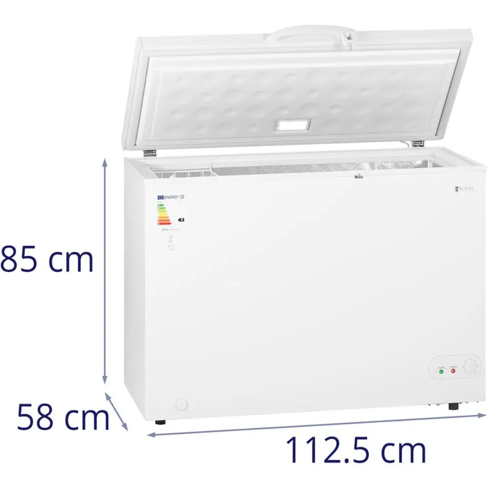 Fryserboks med Låsbart Lokk 1 Kurv 252l -12 til -28 c 85 w
