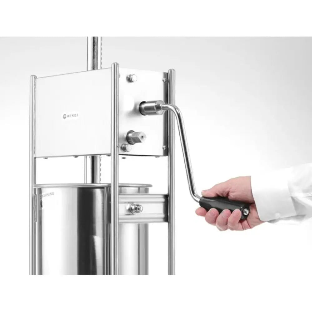 Fyller Fylle til Pølse Vertikal Rustfritt Stål Profi Line 10l - Hendi 282151