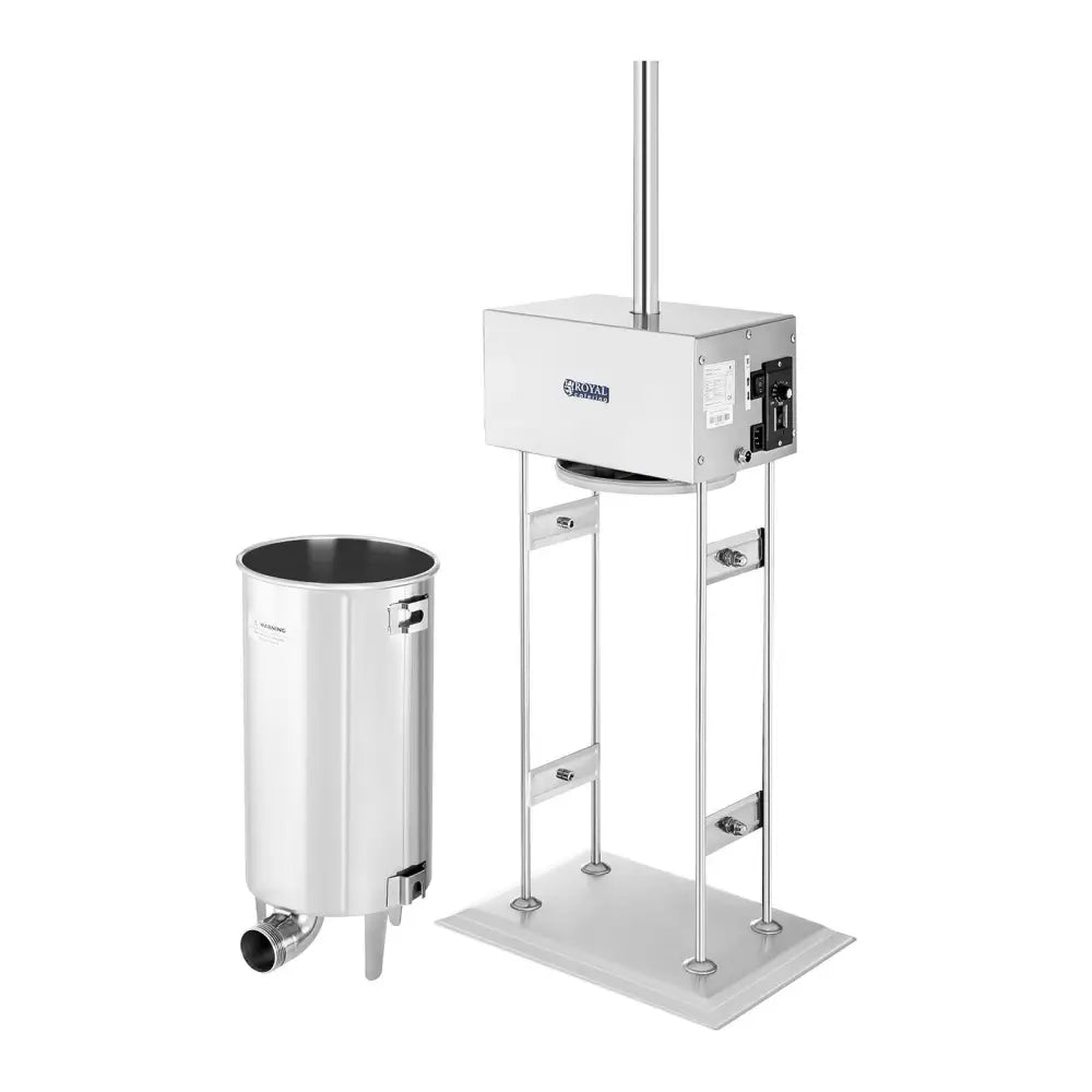 Fyllingspumpe for Elektrisk Pølse med 15l-rom og 4 Trakter